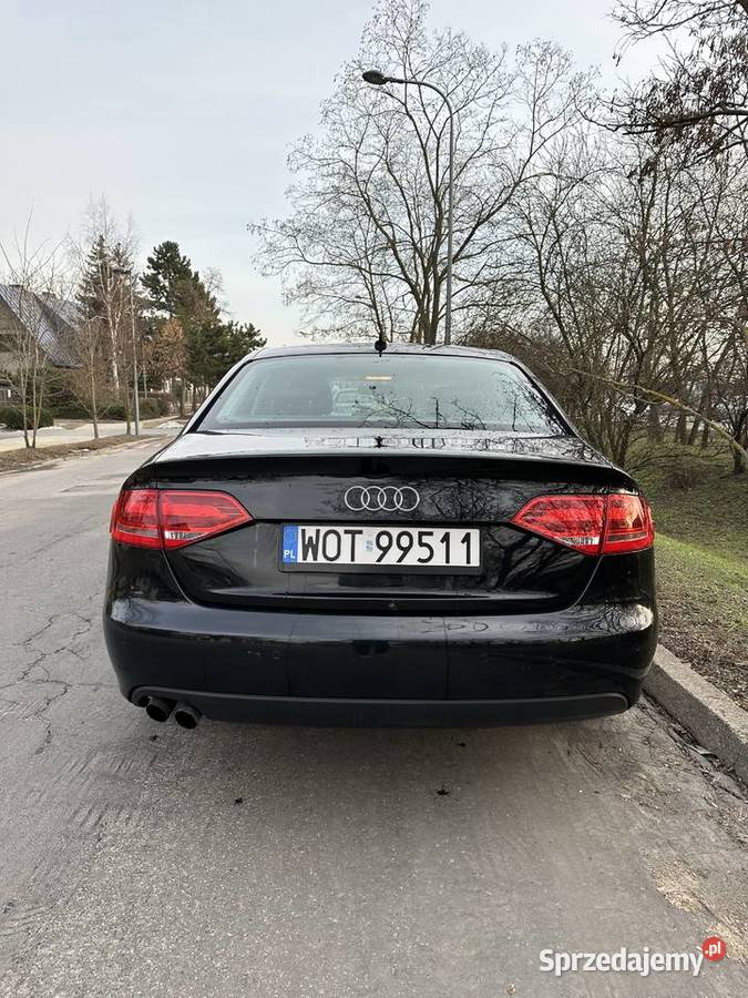Audi A4 B8 18 Tfsi 2008 160KM mazowieckie Warszawa