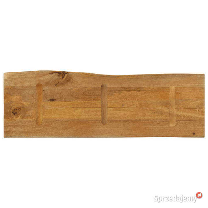 Blat stołu 120x40x38 naturalna krawędź lite Warszawa