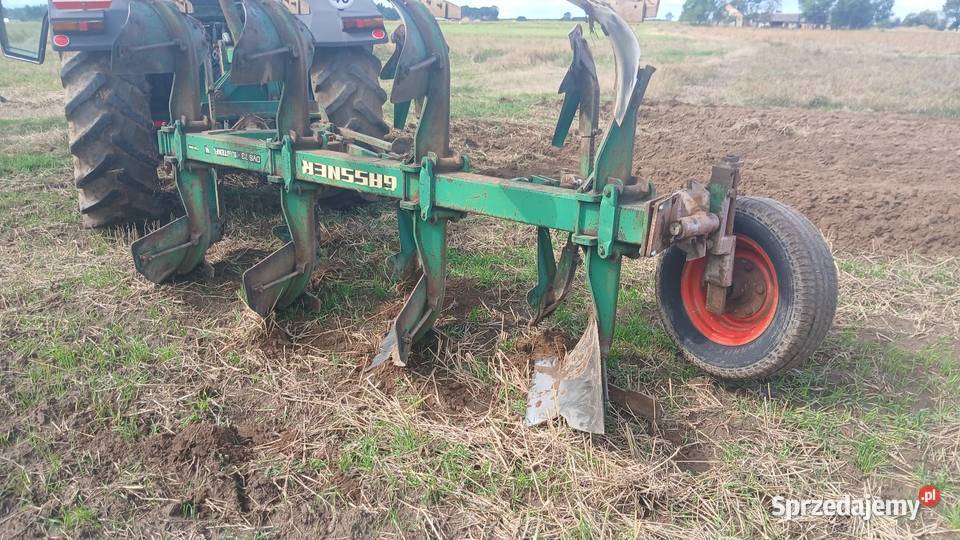 Pług obrotowy Gassner 4 skiby lemken kuhn rabe Wieluń