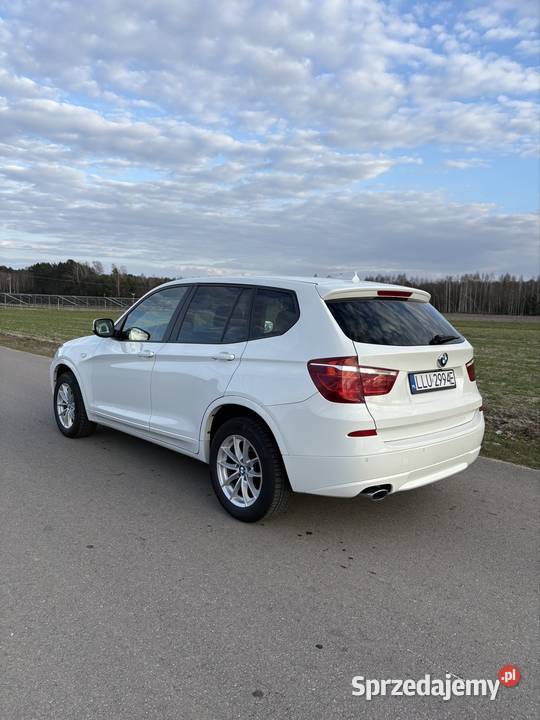 BMW X3 F25 xDrive bluetooth Stoczek Łukowski sprzedam