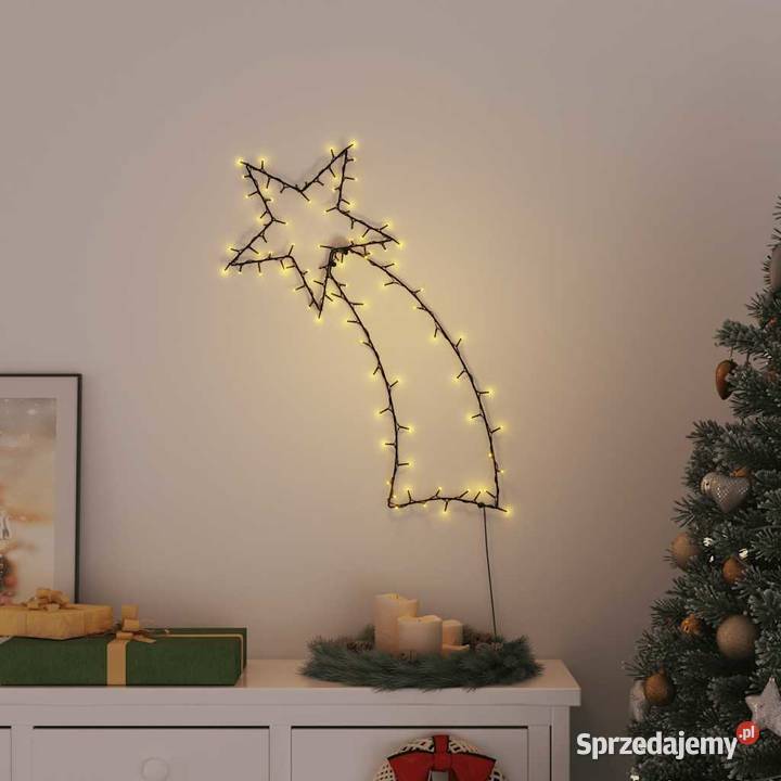 vidaXL Świąteczne lampki spadająca gwiazda Warszawa