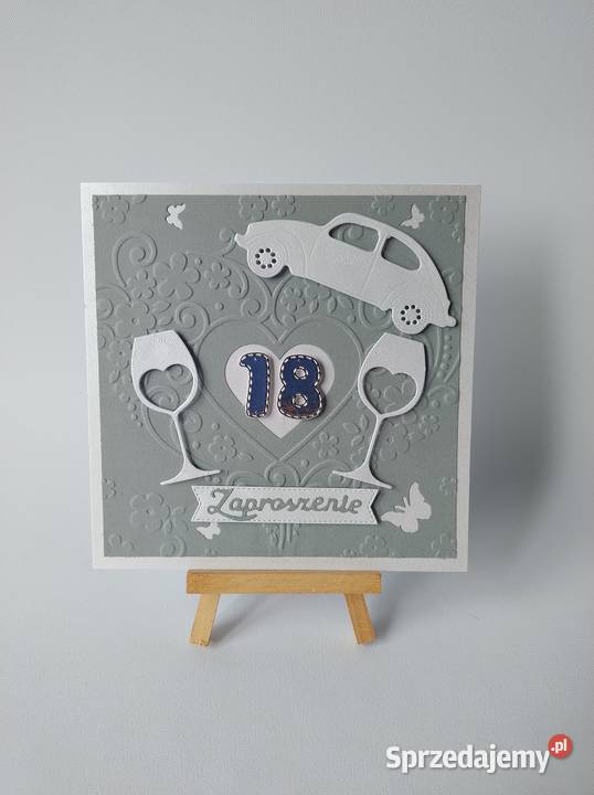 ZAPROSZENIA OSIEMNASTKA K4 WZÓR 1 Poznań