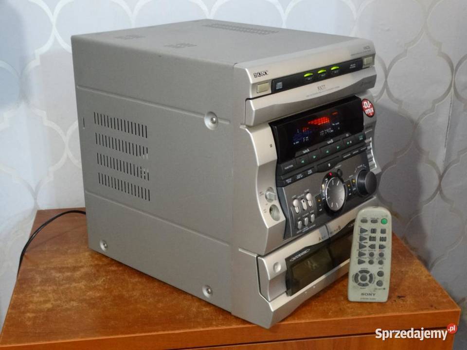 Wieża Sony HCDRX77 pilot mocna WYSYŁKA Jasło