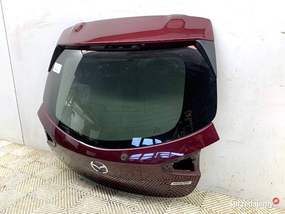 KLAPA TYŁ MAZDA 2 DL Hatchback Deep Crimson Klapy bagażnika sprzedam