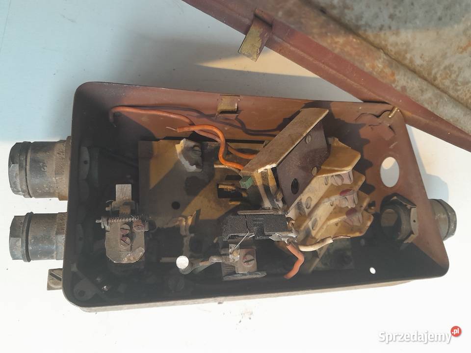 Stary zabytkowy wyłącznik siłowy industrial loft Pozostałe Dąbrowa Górnicza