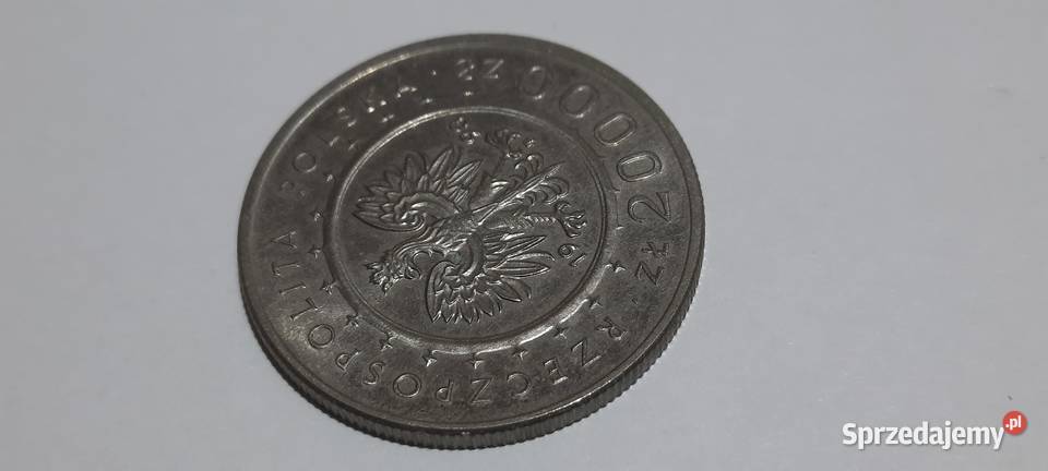 MONETA 20 000 złotych 1993 Kolekcje Warszawa sprzedam