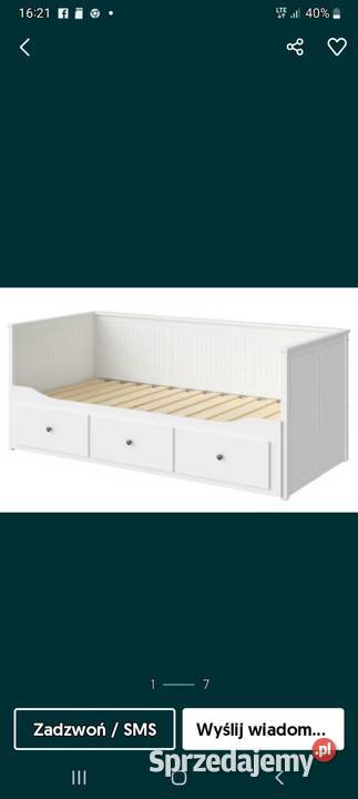 Łóżko Ikea Hermes Zapewniam transport Kórnik