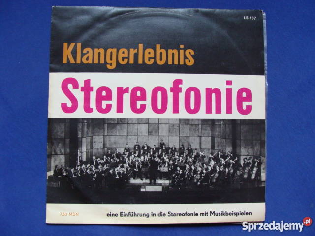 Płyta winylowa STEREOFONIE KLANGERLEBNIS Muzyka