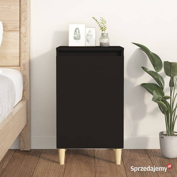 Szafka nocna czarna 40x35x70 materiał mazowieckie Warszawa sprzedam