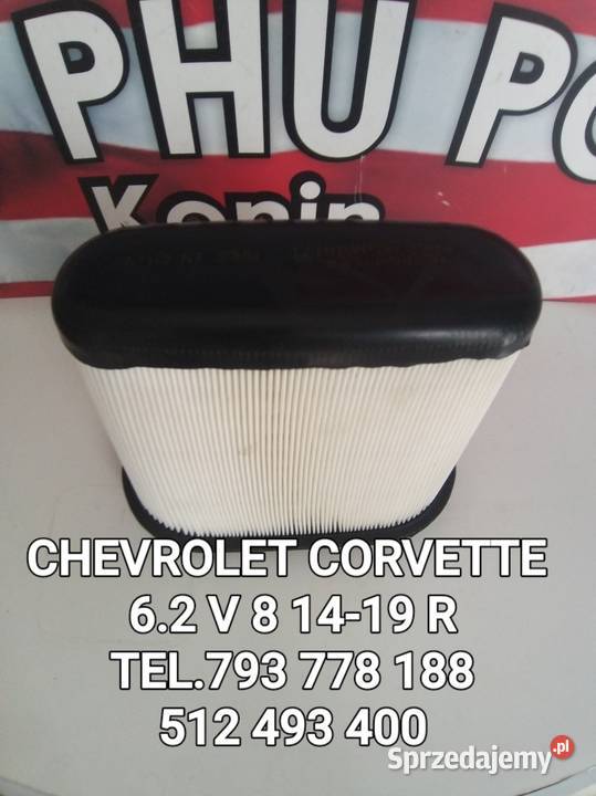 FILTR POWIETRZA CHEVROLET CORVETTE 62 V 8 1418 R Kawnice