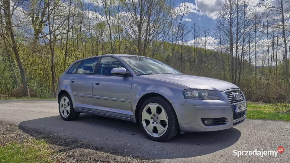 Audi A3 8P Sportback ładna nieuszkodzony Motoryzacja Myślenice