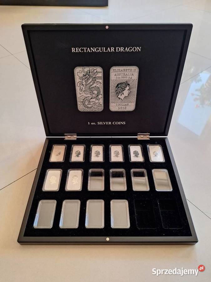 Sztabko monety Dragon 20182025 cała seria Pozostałe Antyki, Sztuka, Kolekcje