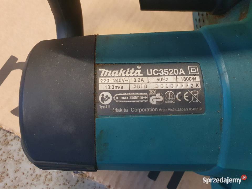 Makita piła łańcuchowa akumulatorowa zachodniopomorskie Mieszkowice