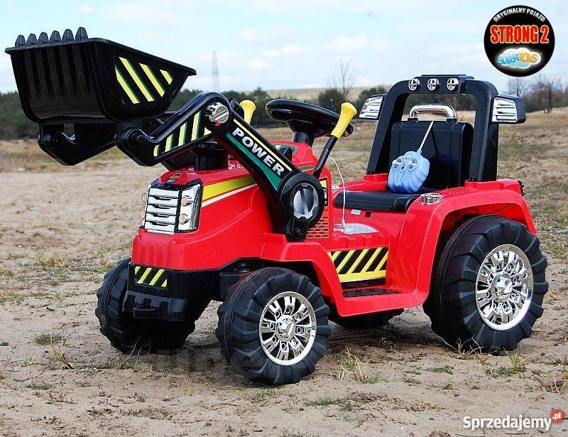 NAJMOCNIEJSZY TRAKTOR Z ŁYŻKĄ I PILOTEM 12V 1005 Toruń