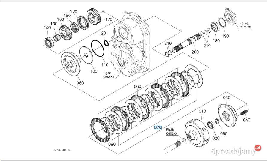 Docisk tarczy wom inner Kobylnica