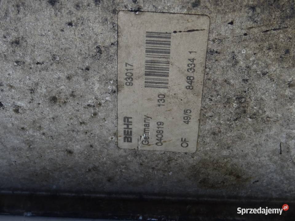 CHŁODNICZKA OLEJU PORSCHE CAYENNE 8463341 45 340