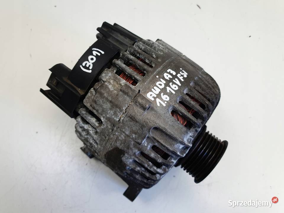 ALTERNATOR Audi A3 II 8P 16 FSI valeo 03C903023B Rudka