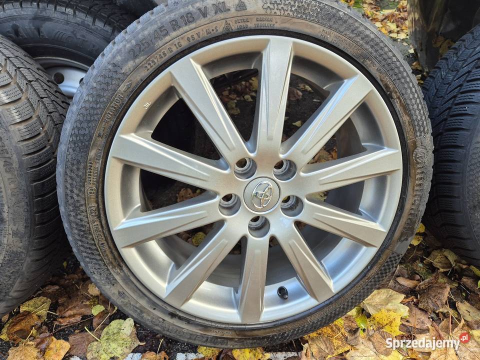 Toyota koła zimowe 18 5x1143 Dąbrowa Zielona sprzedam