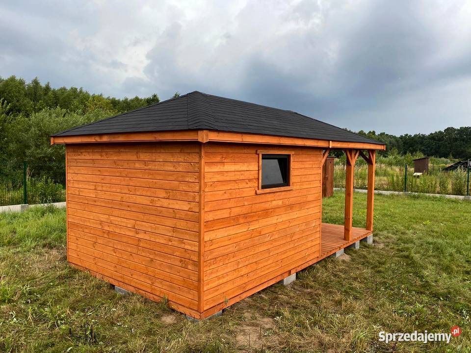 Altana ogrodowa z domkiem narzędziowym 3m x 6m Altany i wiaty Łódź
