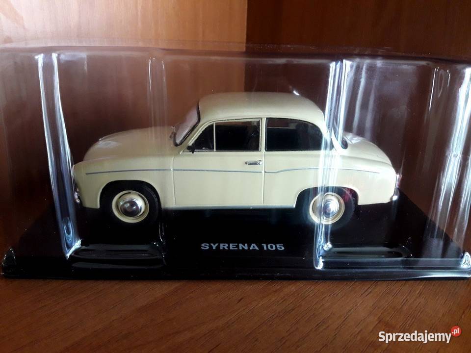 FSM Syrena 105 beżowa Deagostini Hachette 124 Piotrków Trybunalski
