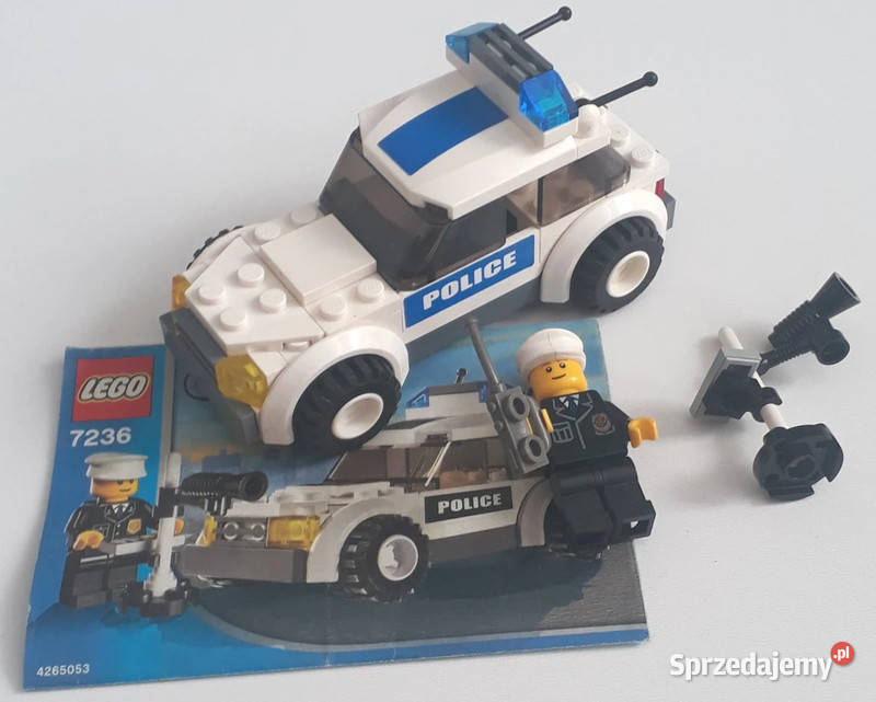 Klocki LEGO city radiowóz policyjny 7236 police Nowa Sól