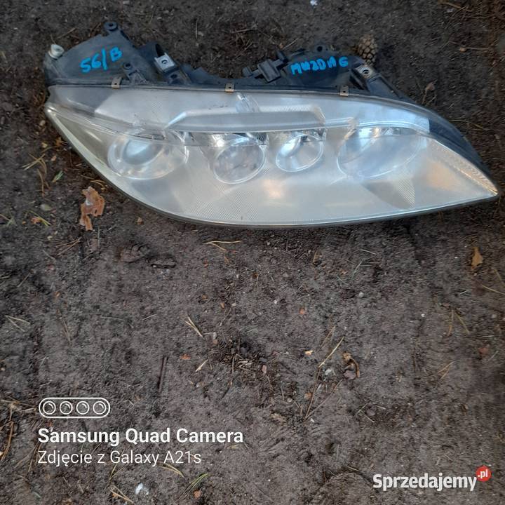 MAZDA 6LAMPA PRZEDNIA prawa soczewka osobowe pomorskie Jastrzębia Góra sprzedam