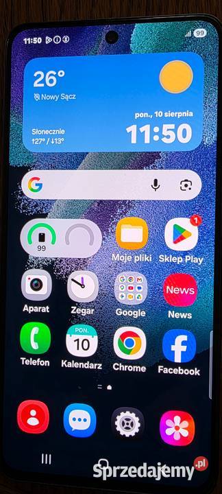 Smartfon Samsung Galaxy S21 FE 5G 6128 GB czarny Nowy Sącz sprzedam