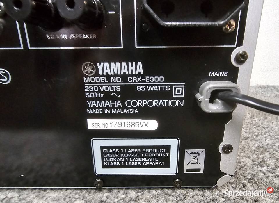 Yamaha Pianocraft CRXE300 kolumny JVC wysyłka małopolskie Kraków