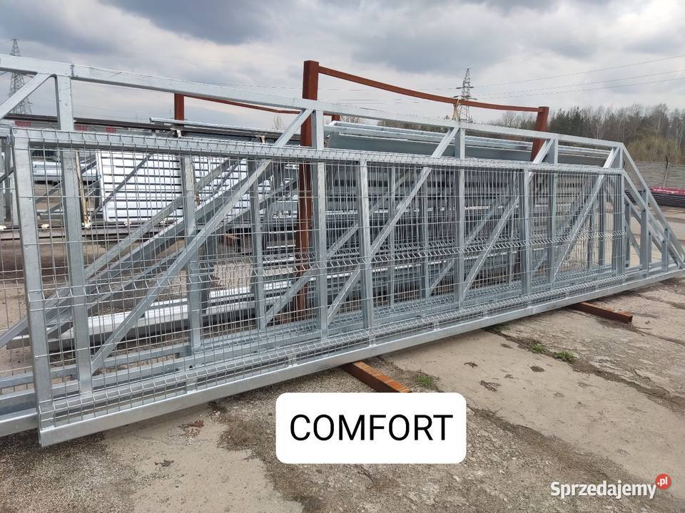 Brama przesuwna panel 3D fi 5mm 5mx172m ocynkral podkarpackie Mielec