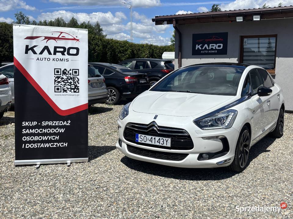 Citroen DS5 Hybryda 4x4 ogranicznik prędkości śląskie Paniówki