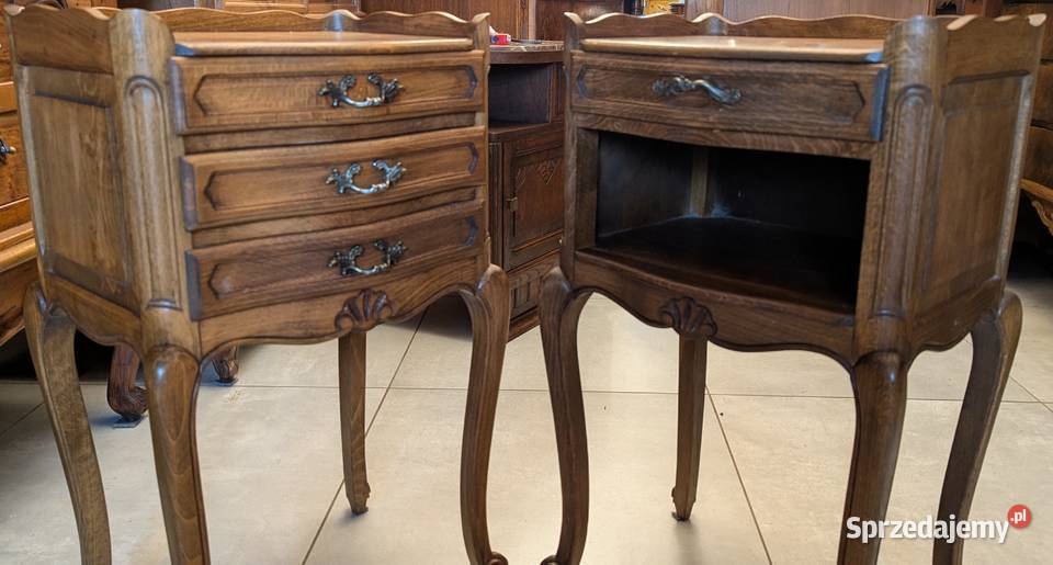ładne dębowe szafki ludwikowskie sklep Dąbrowa Dąbrowa Górnicza
