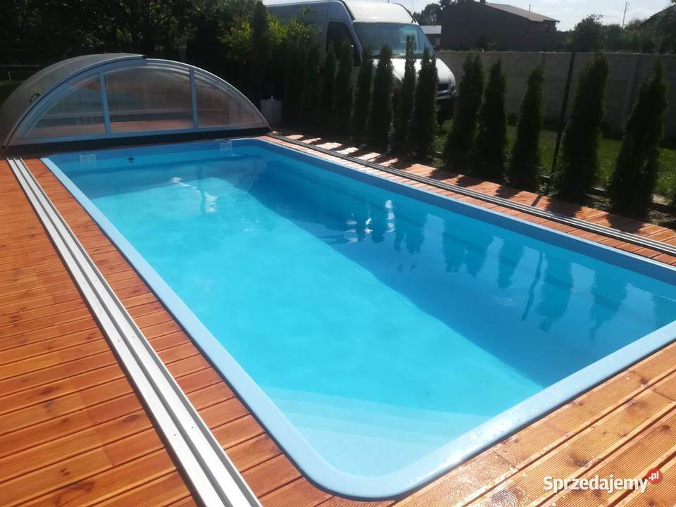 Basen ogrodowy poliestrowy gotowy 5x32x15