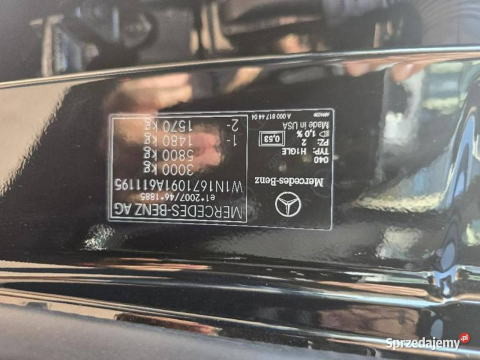 Mercedes GLE 300 Poleasingowe W 1672019
