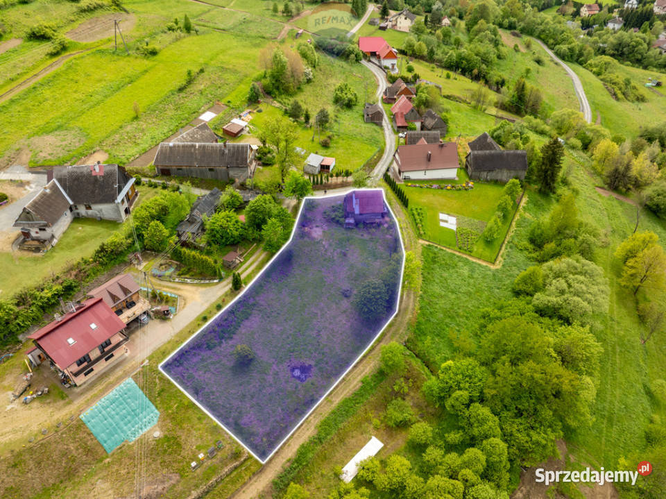 DZIAŁKA BUDOWLANA Z WIDOKIEM ŁĘTOWNIA małopolskie Łętownia