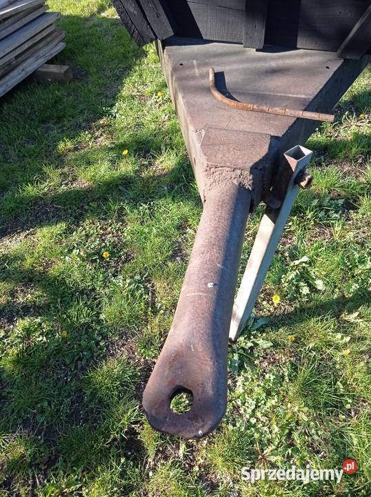 Wóz przyczepa dwukołowa Kamień