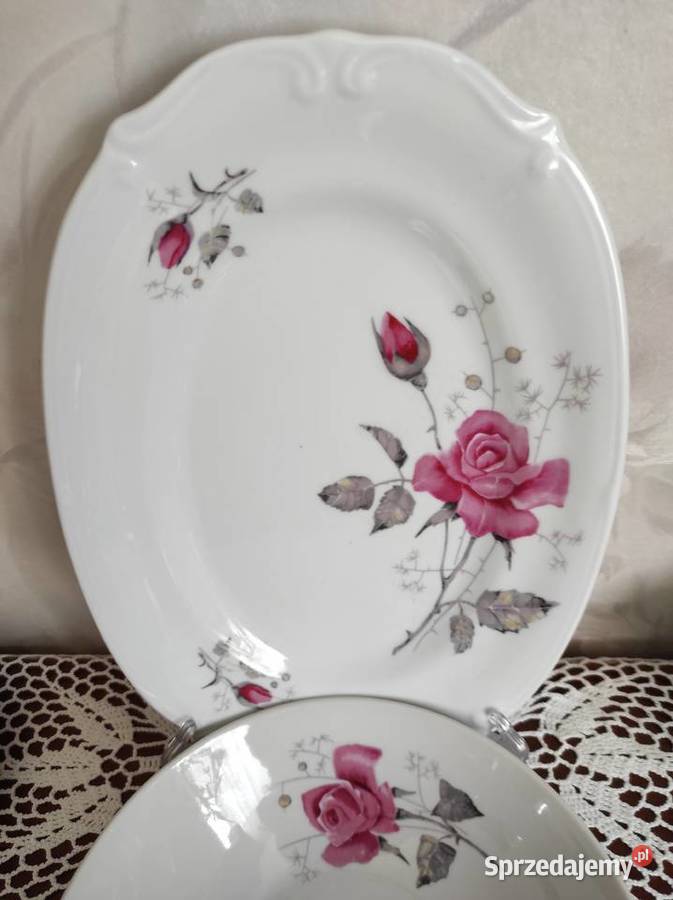 Półmisek duży salaterka stara porcelana Chodzież Białystok