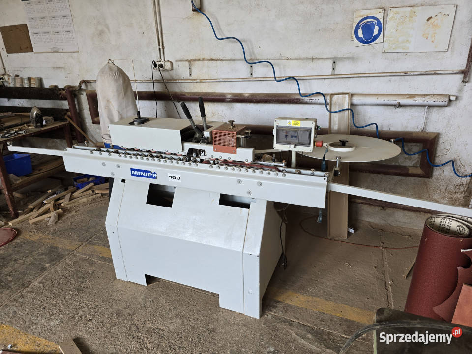 Półautomatyczna okleiniarka MINIPROF 100 2007 r Gronowo Górne