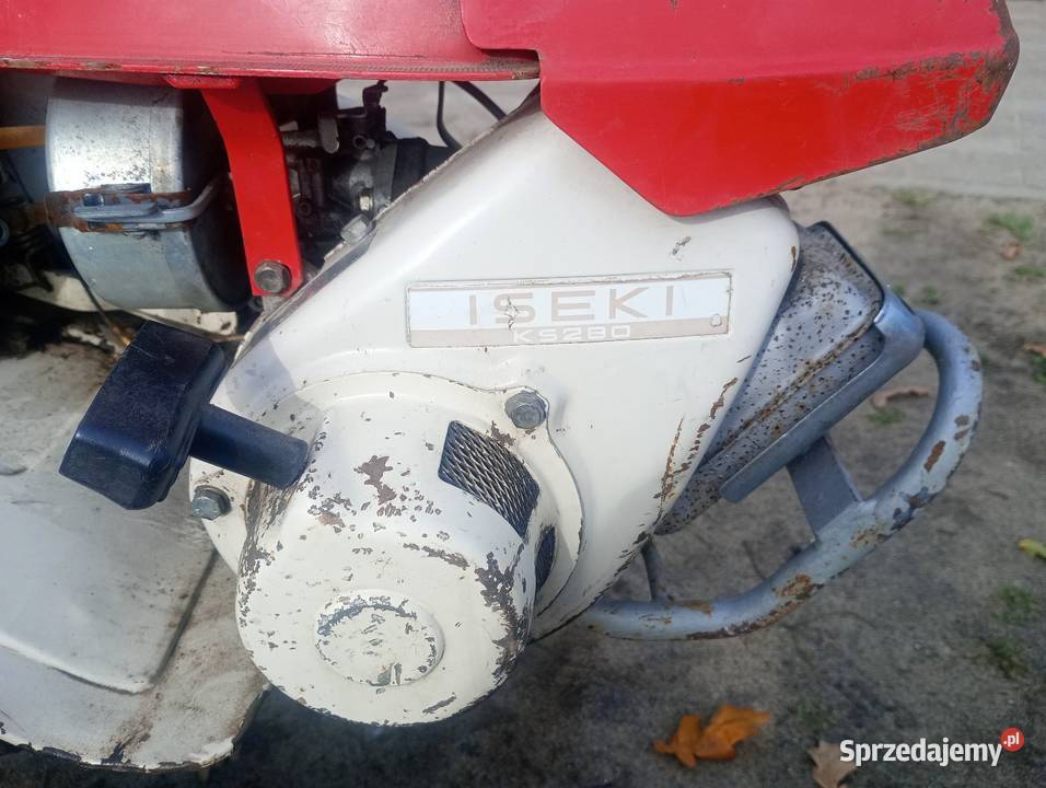 Iseki traktorek ogrodowy Dzik Jednoosiowy pług Nietuszyna