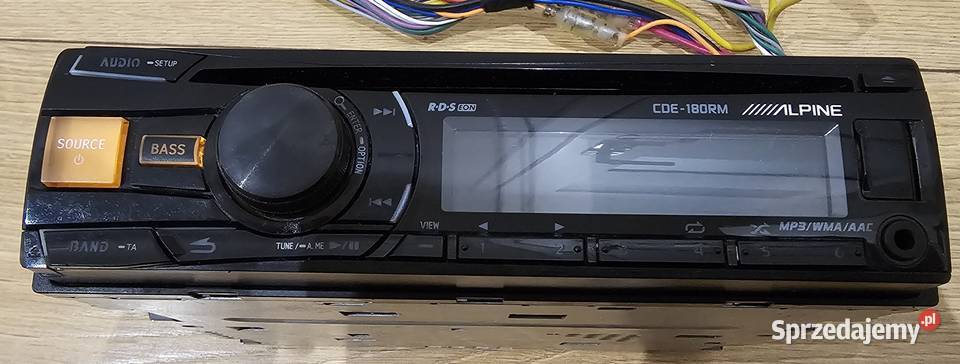 Radio alpine cde180rm Radioodtwarzacze