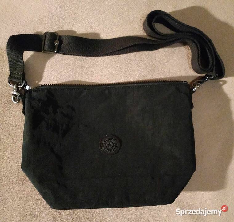Torba na ramię Kipling Black Finnie mała czarna Lublin sprzedam