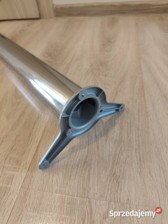 Metalowa noga do stołu blatu chrom Gamet 70