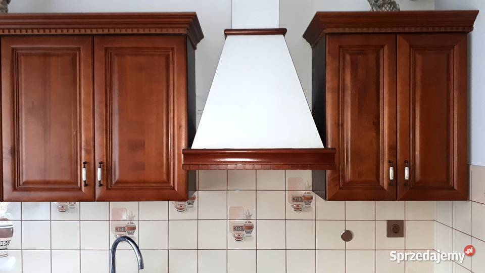Meble kuchenne drewniane zestaw stan śląskie Poręba