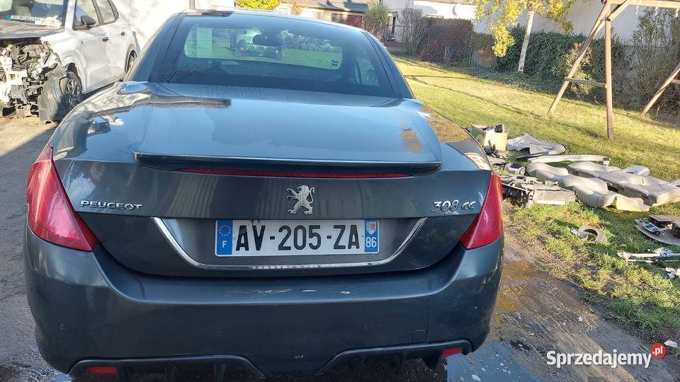 Peugeot 308cc czesci wszystkie Warszawa