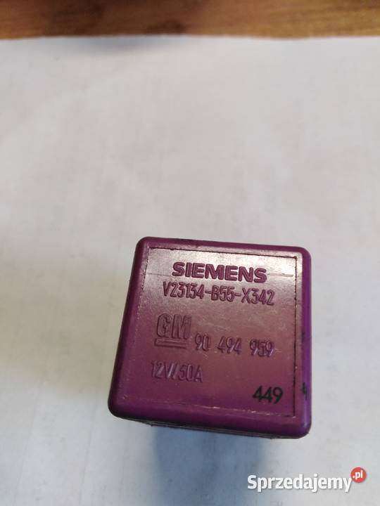 PRZEKAŹNIK OPEL SAAB 90494959 przekaźniki