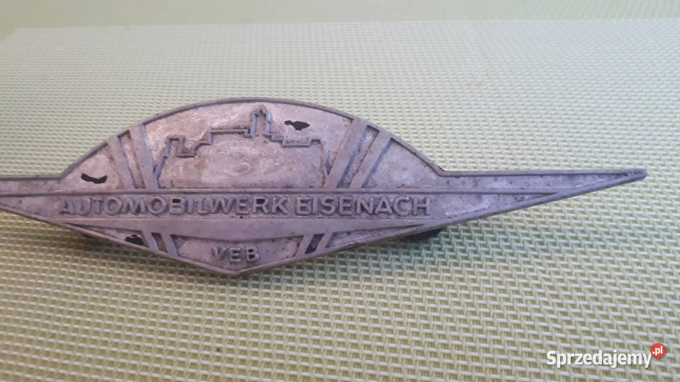 Wartburg znaczek na maskę osobowe Gliwice