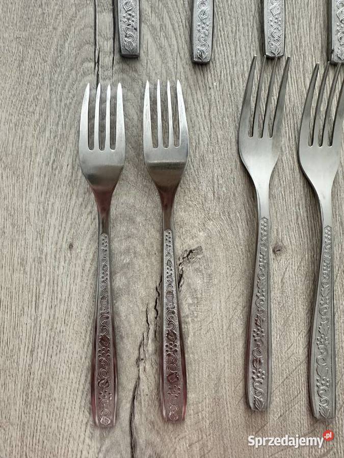 Zestaw sztućców z lat PRLu Łódź sprzedam