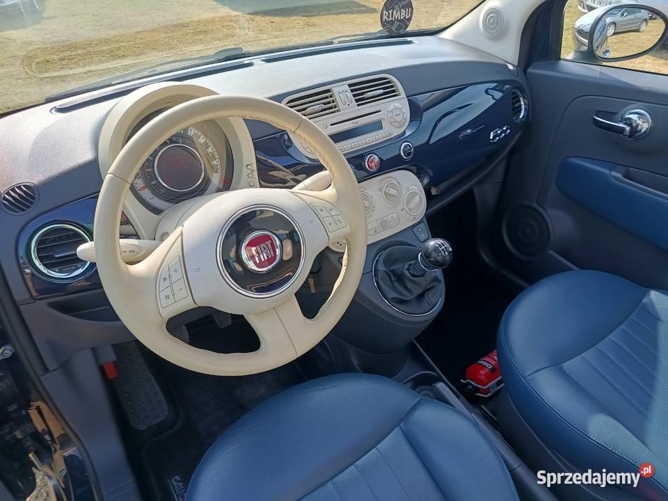 Fiat 500 turbo 900cc SZYBER DACH łódzkie Podkonice Miejskie
