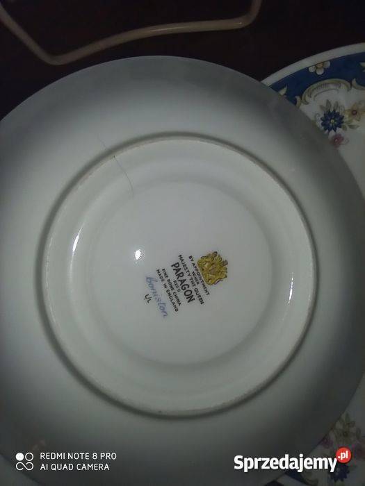 Patera Coniston Paragon Made in Englan Porcelana i szkło Gdańsk