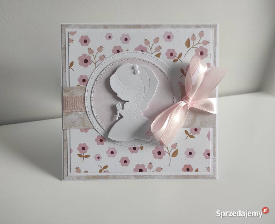 Kartka ręcznie z okazji Pierwszej Komunii Łódź sprzedam