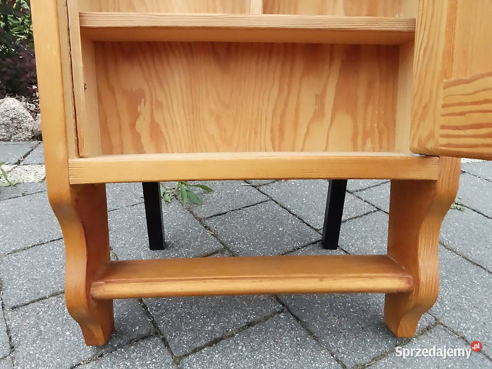 Rustykalna Drewniana Szafka na Klucze Organizer 34cm Biłgoraj